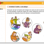 Actividades interactivas de Religión de librosvivos.net